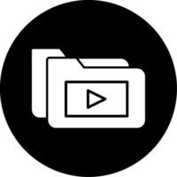 icono de vector de vídeo