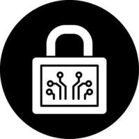 icono de vector de bloqueo