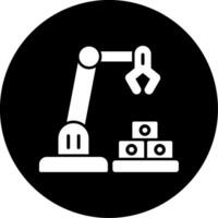 Robotic Arm Vector Icon