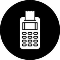 Pos Terminal Vector Icon