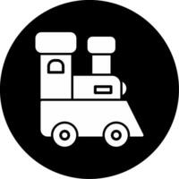 Toy Train Vector Icon