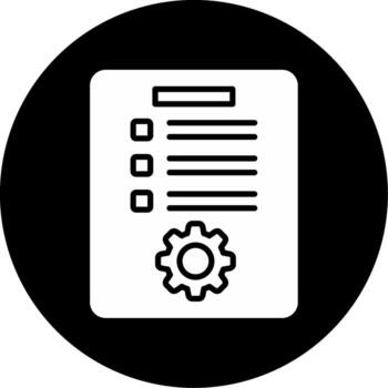 icono de vector de documento
