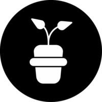 icono de vector de planta