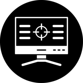 Computer Vector Icon