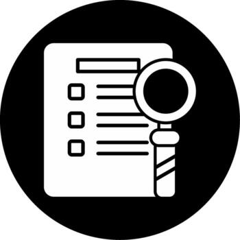 icono de vector de documento