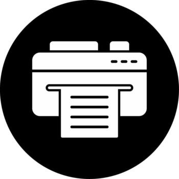 Printer Vector Icon