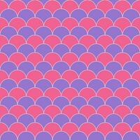 Pink and purple fish scales pattern. fish scales pattern. Decorative elements, clothing, paper wrapping, bathroom tiles, wall tiles, backdrop, background. vector