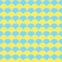 Blue and yellow fish scales pattern. fish scales pattern. Decorative elements, clothing, paper wrapping, bathroom tiles, wall tiles, backdrop, background. vector