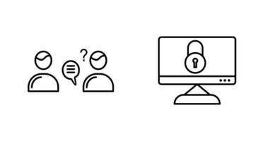 Consulting Services and Confidentiality  Icon vector