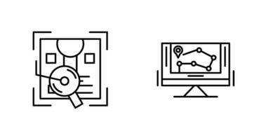 Order Tracking and Location Icon vector