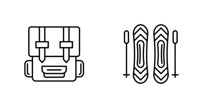 Insignia y código icono vector