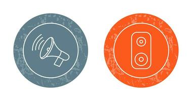 Announcing and Speaker Icon vector