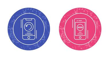 Restart and Remove Icon vector