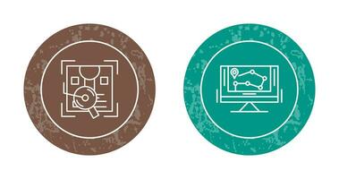 Order Tracking and Location Icon vector