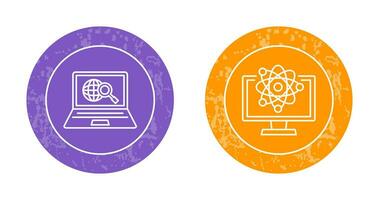 Explore and Science Icon vector