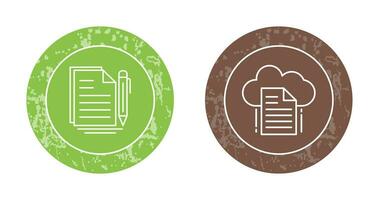 Document and File Icon vector