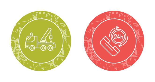 Server and Statistics Icon vector