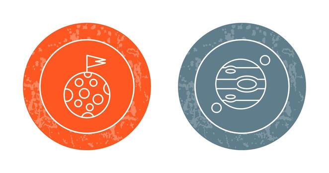 Object Alignment and Web Page Icon vector