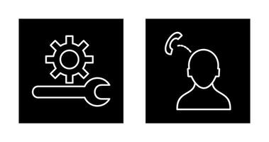 Technical Support and strategy consultation Icon vector