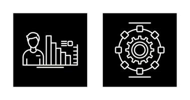 Consulting and Automated  Icon vector