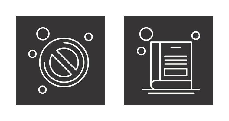 Forbidden and Book Icon