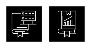 Server and Statistics Icon vector