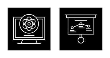 ATom and Strategy Icon vector