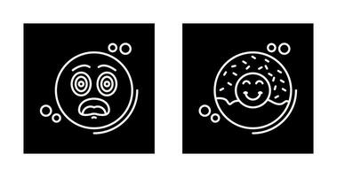 Dazed and Donut Icon vector