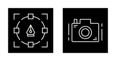 Camera and vector Icon