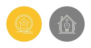 Fire Alarm and Home Automation Icon vector