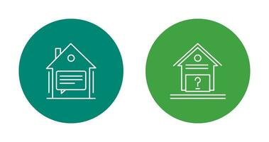 Message and Unknown Icon vector