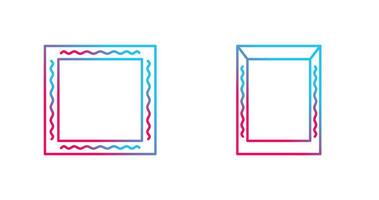 frame and hanging Icon vector