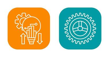 Analysis and Setting Icon vector
