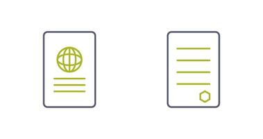 global report and reports Icon vector