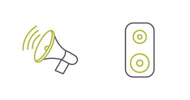 Announcing and Speaker Icon vector