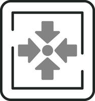 Assembly Point Sign Vector Icon