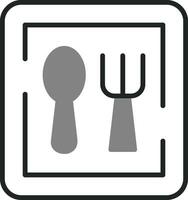 Restaurant Sign Vector Icon