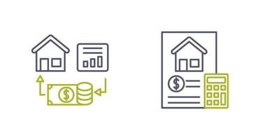 Investment and Accounting Icon vector