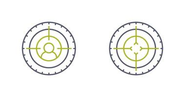 Goal and Target Icon vector