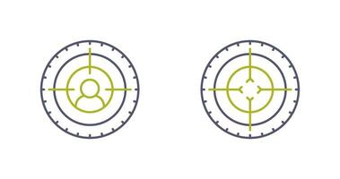 Goal and Target Icon vector