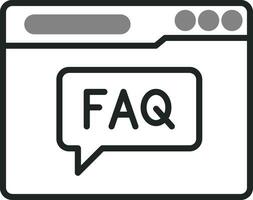 FAQ Vector Icon