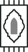 Prayer Rug Vector Icon