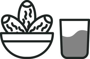 Iftar Vector Icon