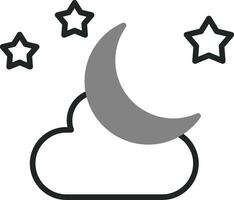 Moon Vector Icon