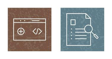 clean code and case study Icon vector