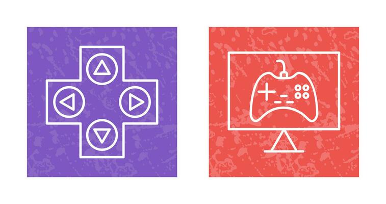 Gaming Control and Online Games Icon
