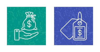 Income and Price Icon vector