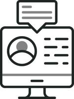 Digital Assistant Vector Icon