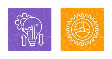 Analysis and Setting Icon vector