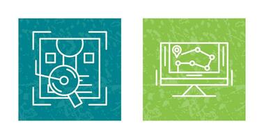 Order Tracking and Location Icon vector